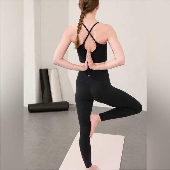 Athleta Ultra High Rise Elation Tights Leggings Black Medium - Picture 5 of 12